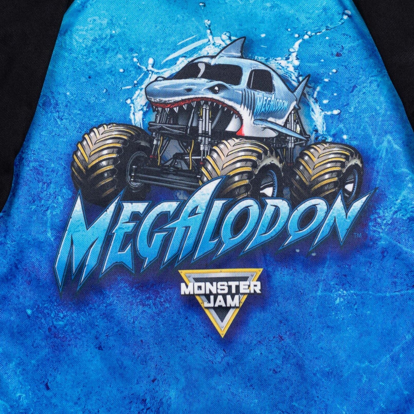 Monster Jam Trucks Megalodon Toddler Boys Fleece Hoodie Black/Blue 4T