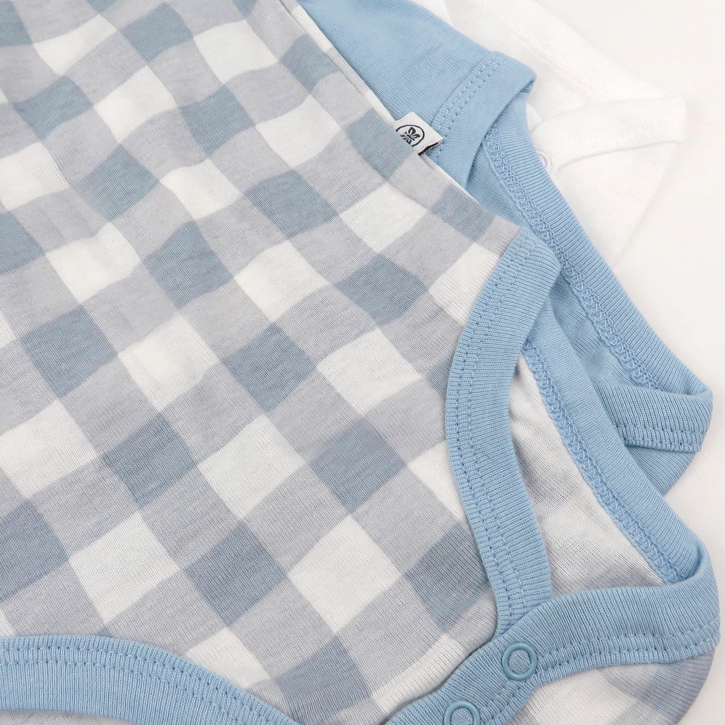 Honestbaby Girls 3-Pack Long Sleeve Side-Snap Kimono Bodysuits Organic Cotton For Infant Baby Girls, Green, 0-3 Months