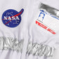 Koatobbor Kids Nasa Astronaut Costumes America Spacesuit For Boys Girls Space Jumpsuit Halloween Dress Up White 5-7 Years