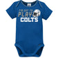Gerber Nfl Baby Boys' 3-Piece Bodysuit, Sleep 'N Play, & Cap Set, Indianapolis Colts, 6-9 Months