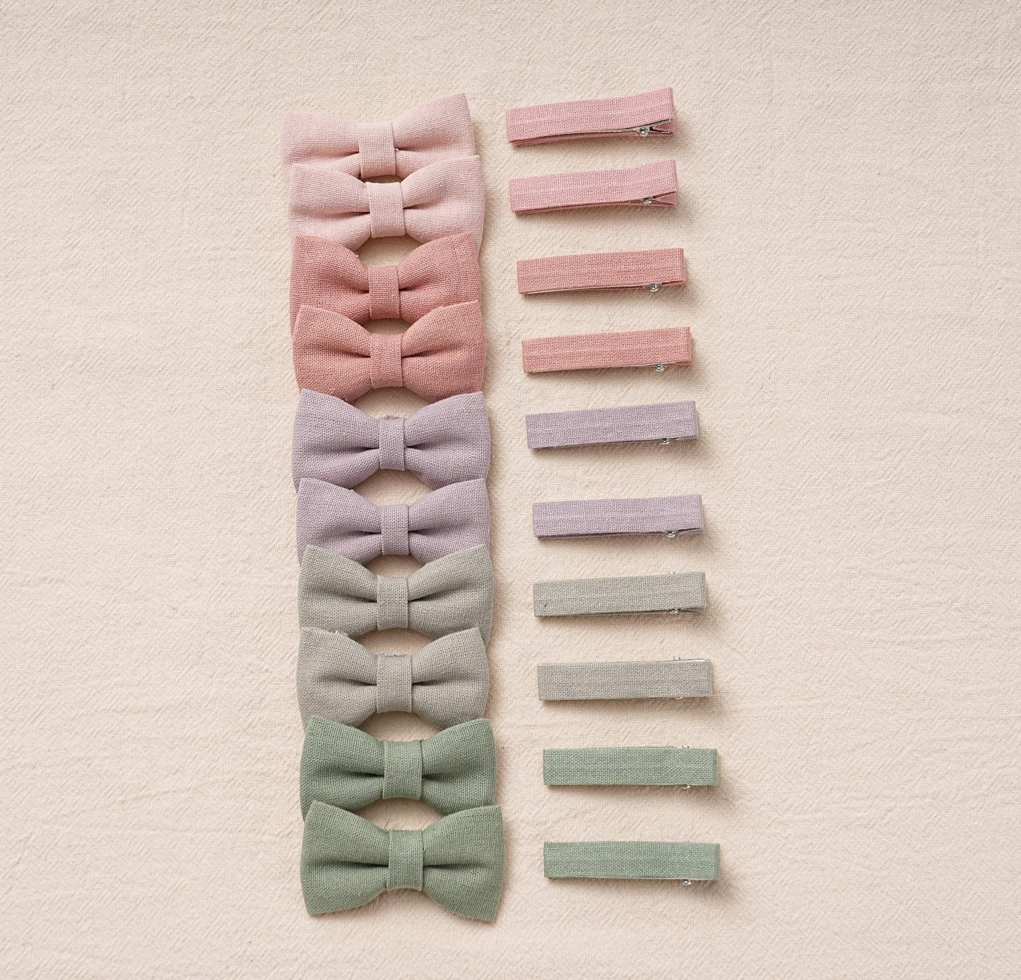 Baby Hair Clips With Bows For Girls,20Pc Handmade Fully Lined Hair Barrettes,Hair Accessories For All Age Girls Toddlers Infants