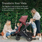 Uppababy Piggyback Ride-Along Board For Vista And Vista V2 Strollers / Quick Attachment For Children To Stand + Stroll / 55 Lbs.