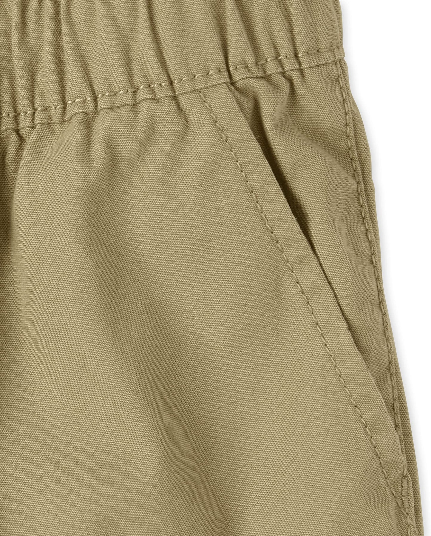 The Children'S Place Baby Boys And Toddler Boys Pull On Jogger Shorts,Fin Gray/Flax/Tidal 3 Pack,5T
