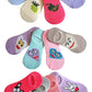 Dikhawa Pack Of 12 WomenS Anti Slip Loafers, Hidden No Show Socks (Assorted, Free Size)