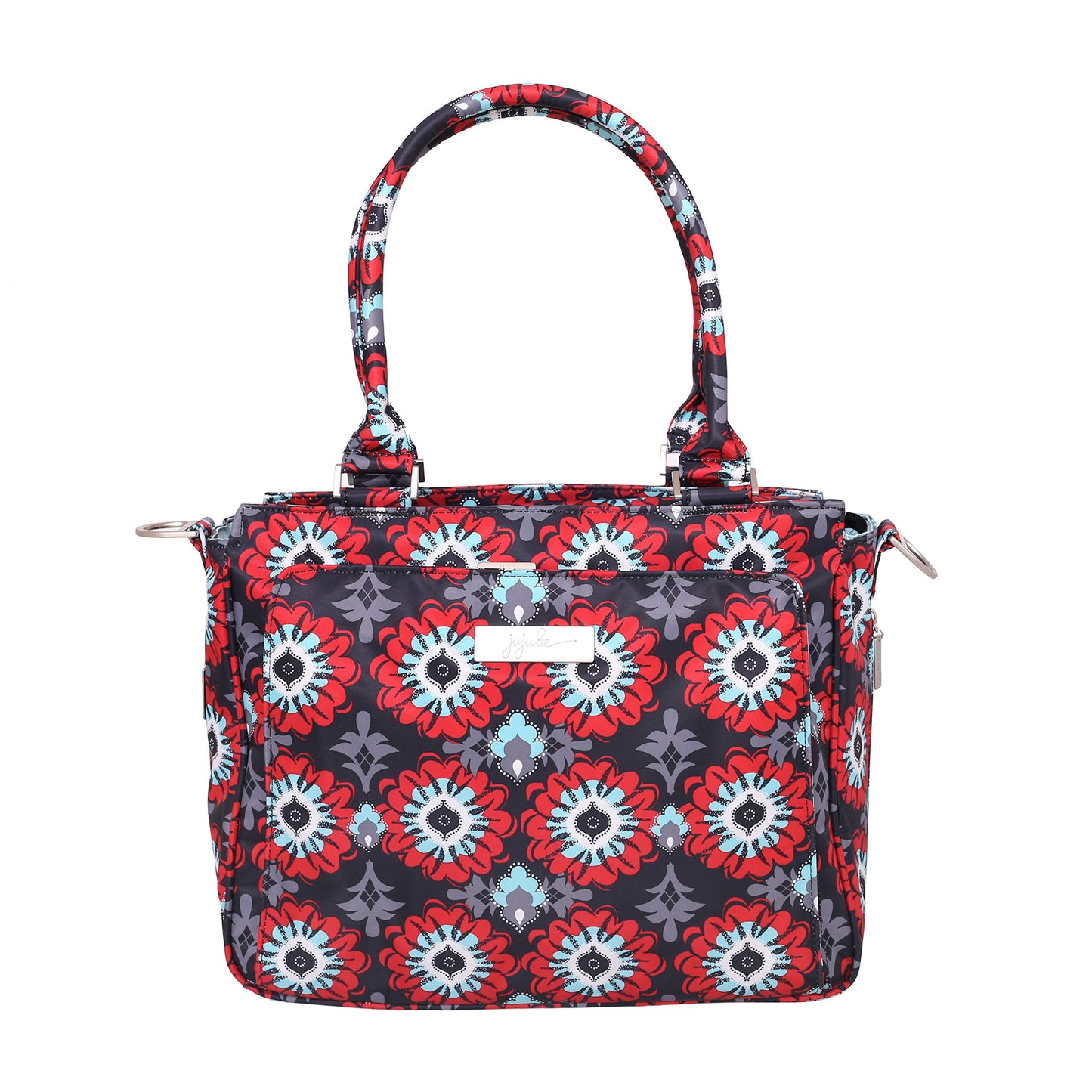 Jujube Be Classy Structured Multi-Functional Diaper Bag/Purse, Classic Collection - Sweet Scarlet