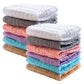 SWEET DOLPHIN 18 Pack Baby Washcloths for Boy and Girl, Microfiber Coral Fleece Ultra Absorbent and Soft for Newborns, Infants a