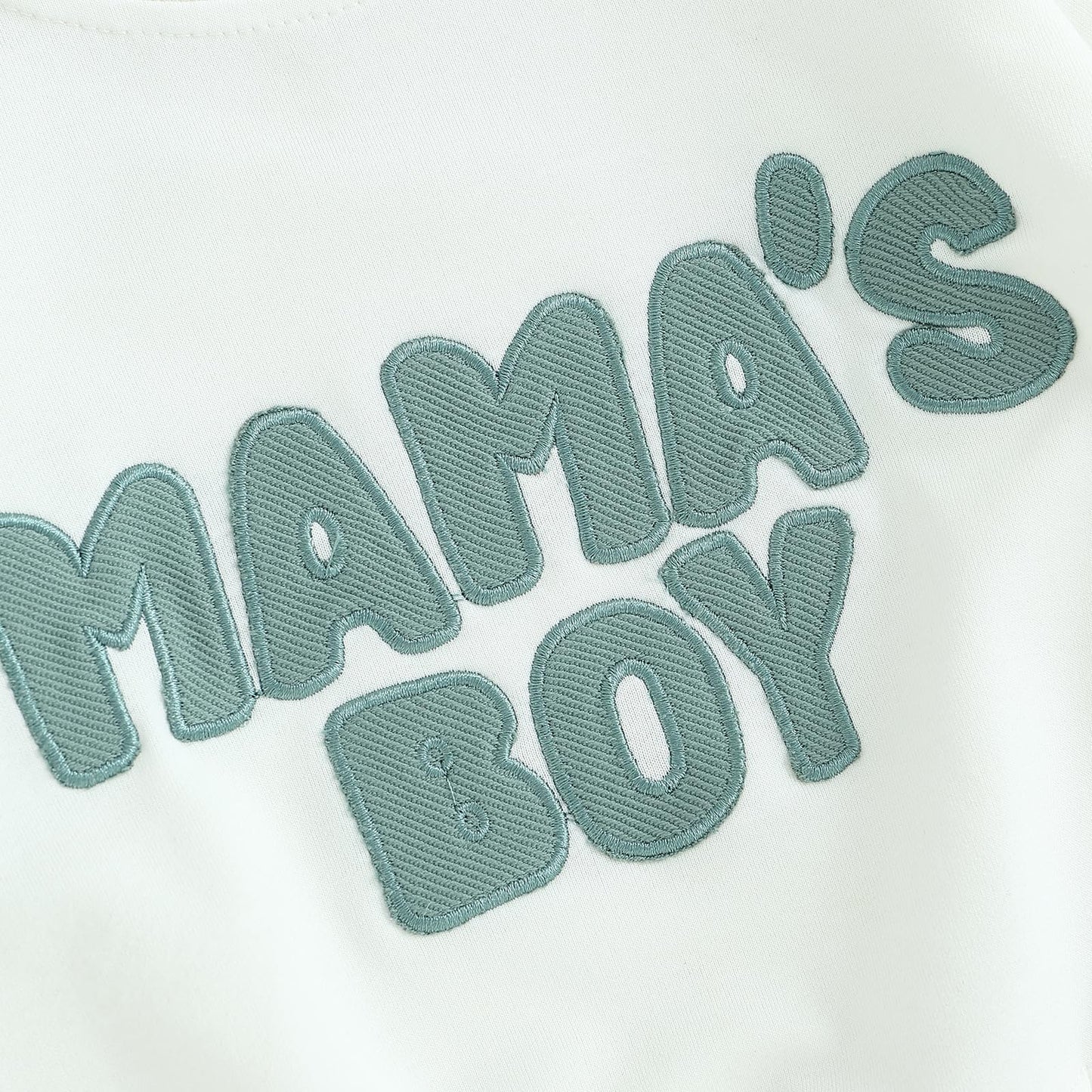 Mersariphy Fall Baby Boy Pant Set Toddler Crewneck Long Sleeve Pullover Sweatshirt Sweatpant 2Pcs Winter Outfits Clothes(White G