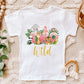 Safari Floral Zoo Animal Two Wild Girls 2Nd Birthday Shirt Second Birthday Shirt Two Wild Party Two Wild Shirt Second Birthday G