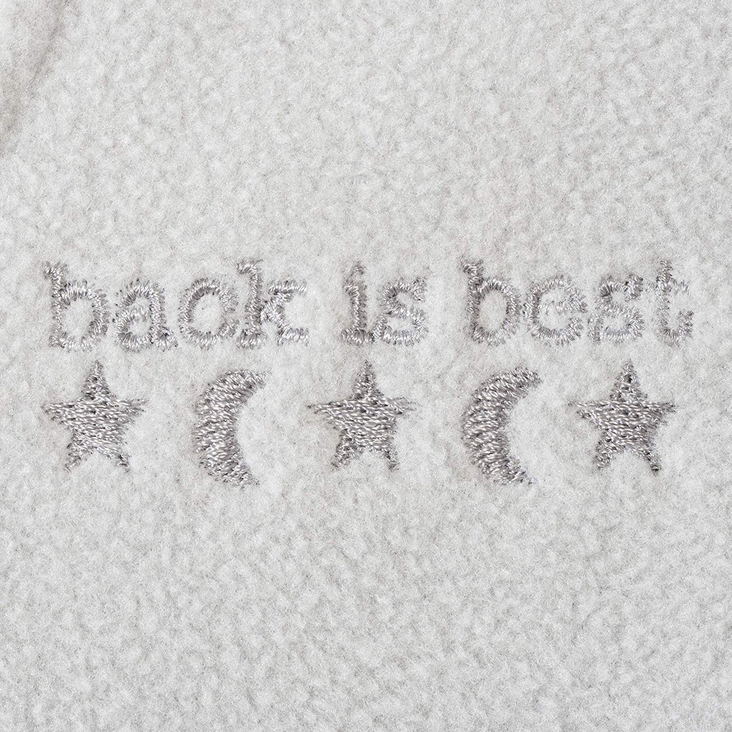 HALO Sleepsack Micro-Fleece Wearable Blanket, TOG 1.0, Grey, Large