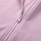 O2 Baby Baby Boys Girls Organic Cotton Zip Front Sleeper Pajamas, Footed Sleep  'N Play(Newborn, Mauve)