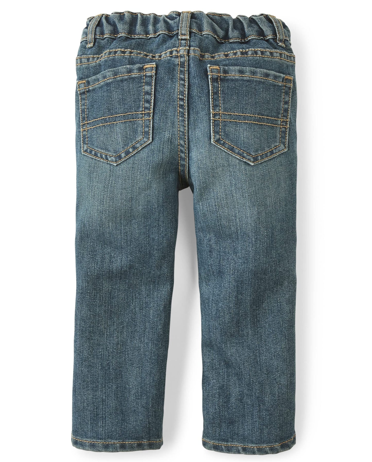 The Children'S Place Baby Boys And Toddler Boys Basic Bootcut Jeans, Tide Pool, 6-9 Months