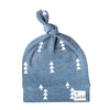 Copper Pearl Baby Beanie Hat Top Knot Stretchy Soft North