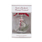Child To Cherish Santa Handprint Message Shatterproof Christmas Ornament