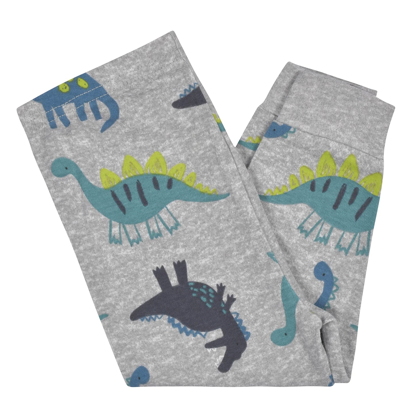 Gerberbaby Boystoddler Snug Fit 4-Piece Pajama Seteverybody Roar Blue12 Months