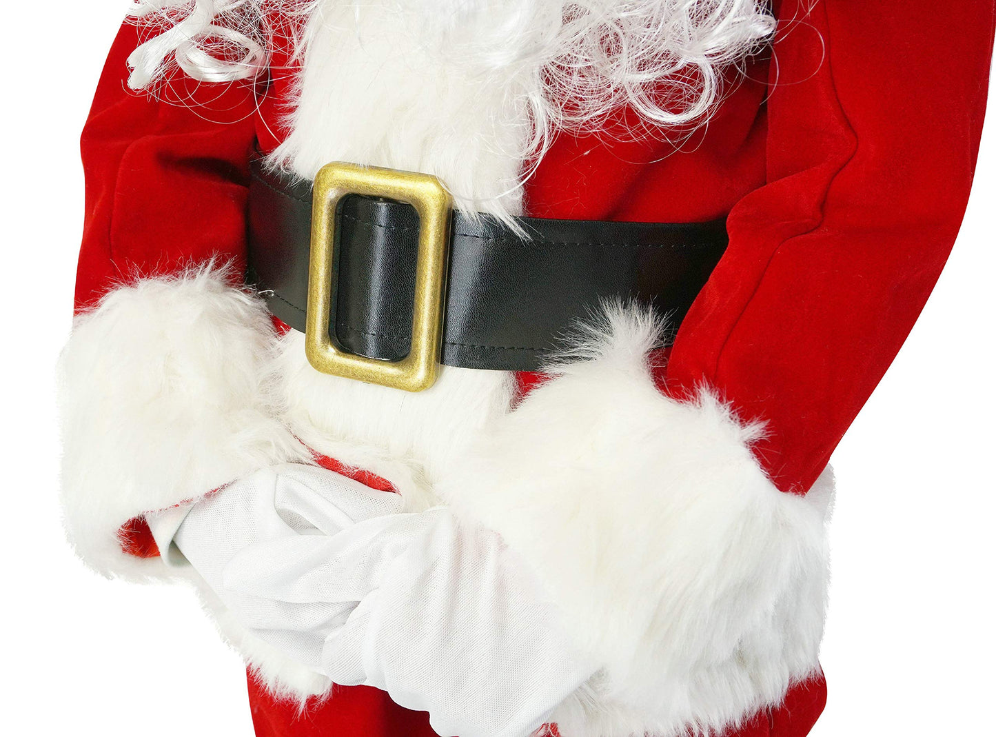 Ovov 11 Pcs Kids Santa Costume Deluxe Kids Santa Suit Toddler Santa Claus Costume For Halloween Cosplay