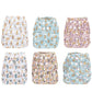 Simple Being Reusable Cloth Diapers, Double Gusset, One Size Adjustable, Washable Soft Absorbent, Waterproof Cover, Eco-Friendly