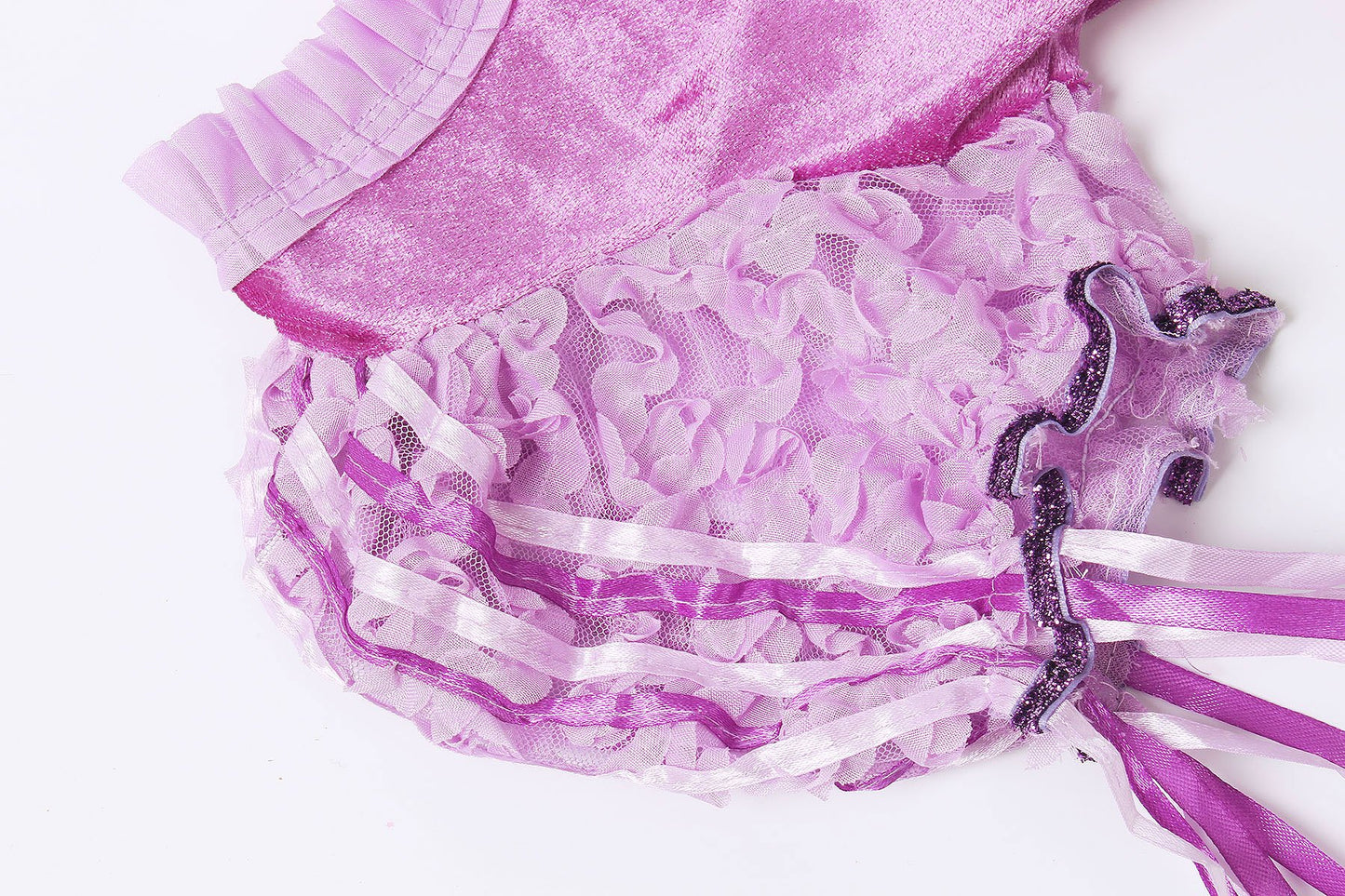 Jerrisapparel Girls Halloween Princess Costume Christmas Birthday Party Dress (9-10, Purple With Accessories)