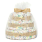 The Honest Company Deluxe Diaper Cake | Clean Conscious Diapers, Baby Personal Care, Plant-Based Wipes | Barnyard Babies | Delux