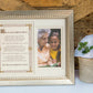 The Grandparent Gift Frame, What Are Grandparents Made Of Photo Frame With Sentiment