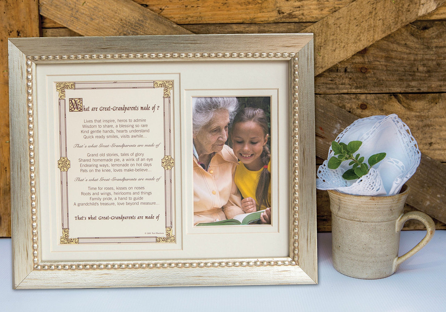 The Grandparent Gift Frame, What Are Grandparents Made Of Photo Frame With Sentiment