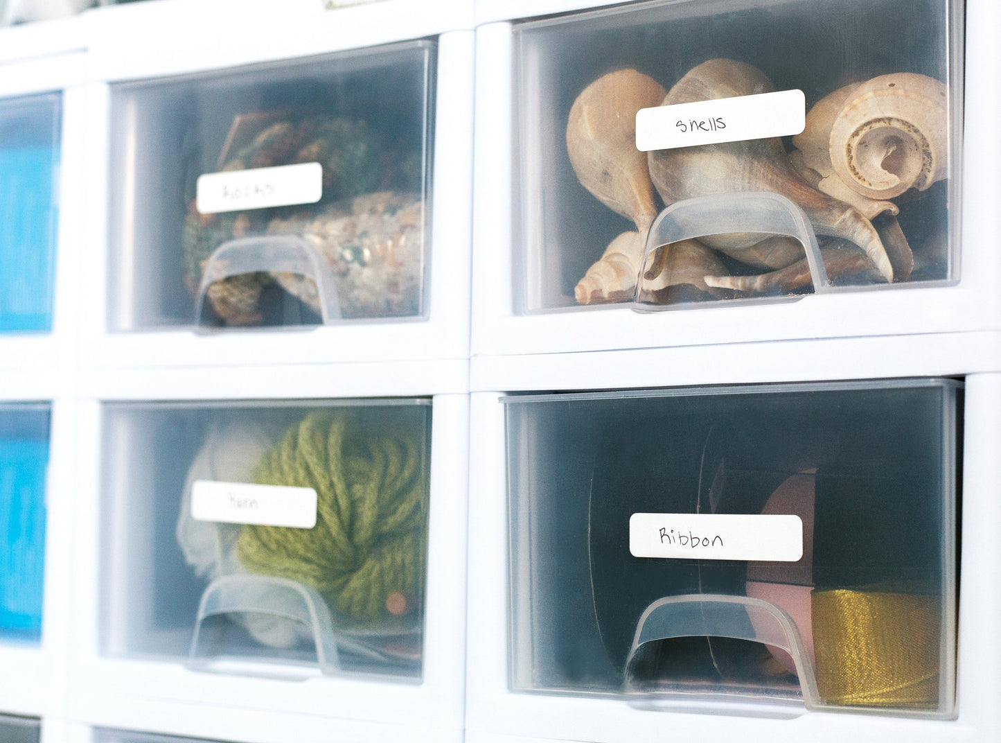 Lil' Labels, Write-On Food Labels, Waterproof Label, Multipurpose, Self-Laminating, Dishwasher-Safe, Write-On For Home Organizat
