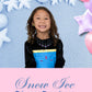 Cokos Box Girls Coronation Dress Costume Cape Gloves Tiara Crown Accessories Kids Set (4T, Blue)
