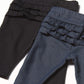 The Children'S Place Baby Girls And Toddler Leggings Pants, Black/ True Indigo- 2 Pack, 12-18 Months Us
