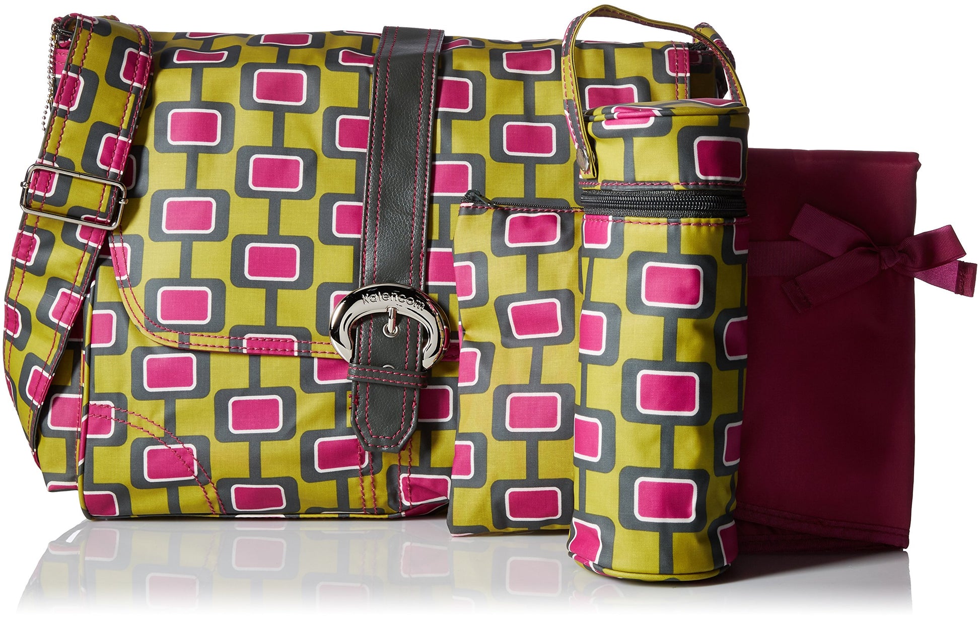 Kalencom Messenger Buckle Diaper Bag, Urban