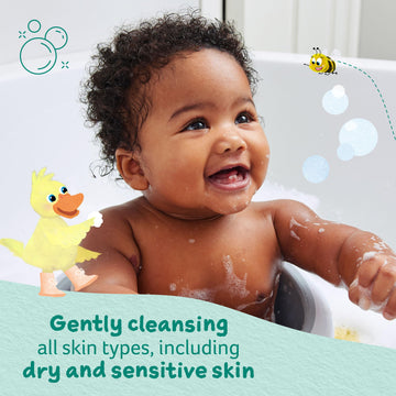Childs Farm Baby Body Wash, Unfragranced, Gently Cleanses, Suitable For Newborns With Dry, Sensitive And Eczema-Prone Skin, 8.4