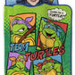 Teenage Mutant Ninja Turtles Nap-Mat - Includes Pillow and Plush Blanket - Great for Boys and Girls at Daycare, Preschool, Or Ki