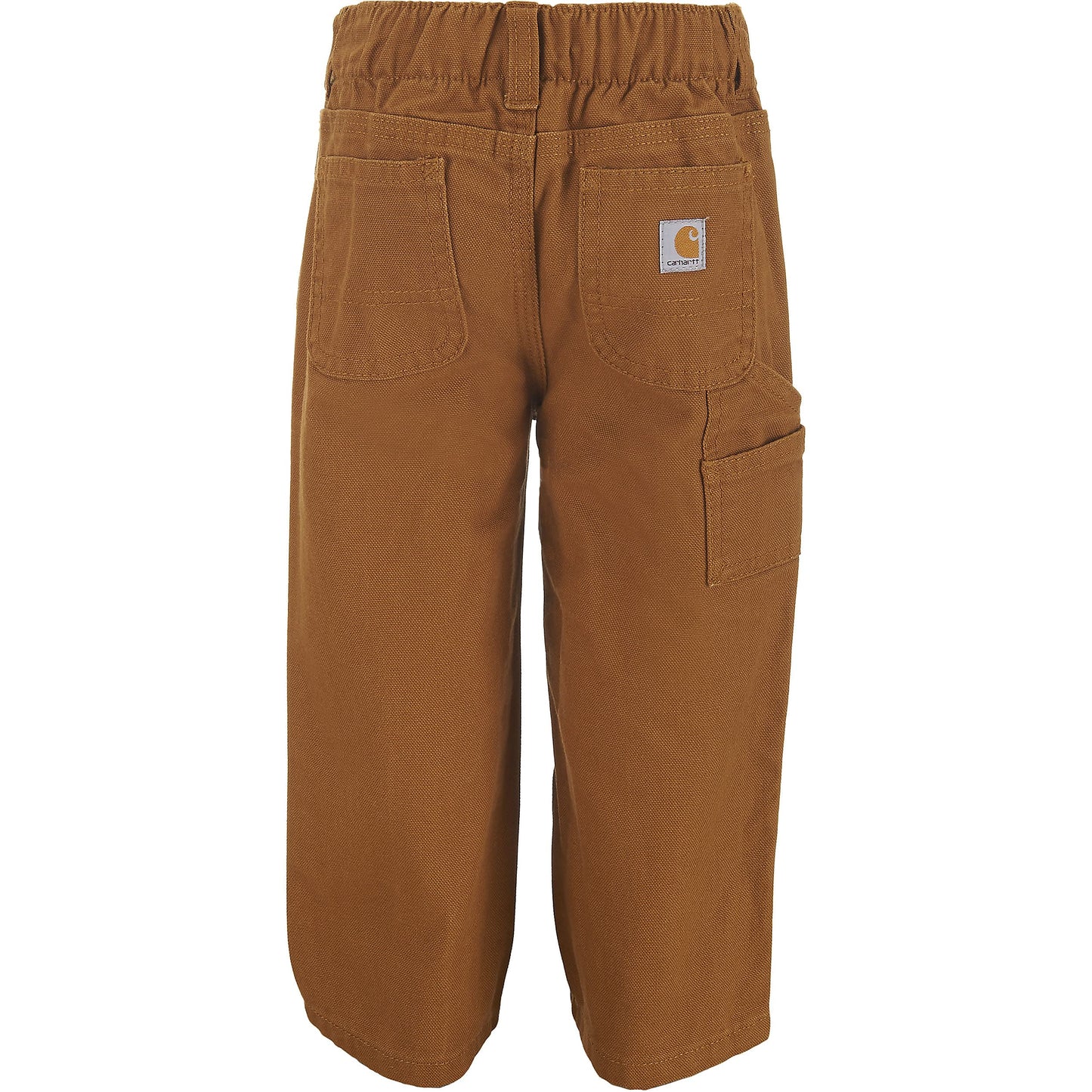 Carhartt Baby Boys' & Toddler Washed Dungaree Pants, Brown, 18 Months