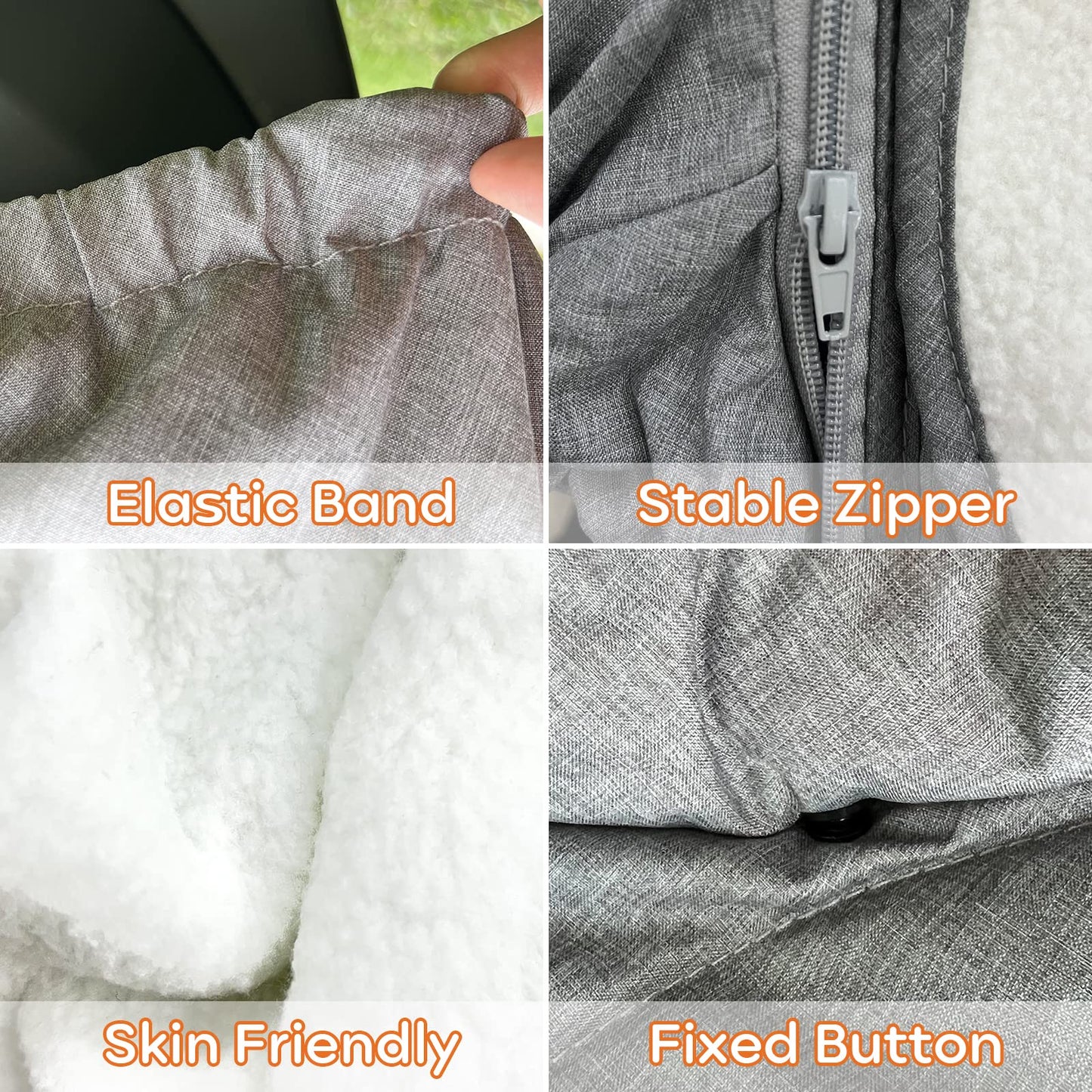 Baby Car Seat Cover, Longdafei Car Seat Covers For Babies, Carseat Cover Girls, Winter Infant Car Seat Cover For Stroller Keepin