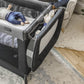 Chicco Lullaby Portable Playard, Infant Bassinet and Changer, Toddler Playard, Portable Crib, Travel Friendly | Calla/Grey