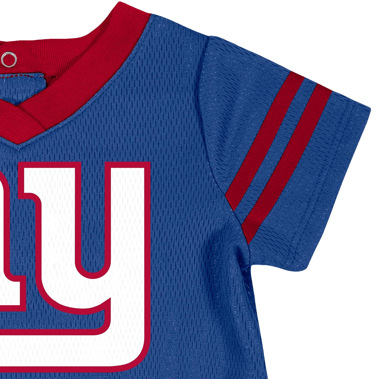 Gerber Baby Girl'S Nfl Jersey Dress And Diaper Cover, Team Color, 0-3 Months