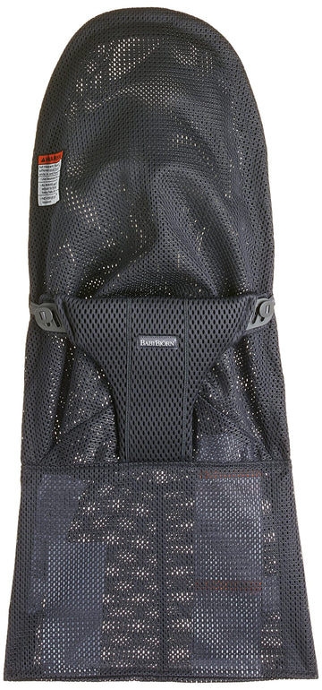Babybjrn Fabric Seat For Bouncer - Anthracite, Mesh, Anthracite, 1 Count (Pack Of 1)