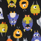 The Children'S Place Baby 2 Piece And Kids, Sibling Matching, Halloween Pajama Sets, Cotton, Monsters, 14