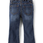 The Children'S Place,Baby-Girls,And Toddler Girls Basic Bootcut Jeans,Indigo Stone/Victory Blue Wash 2 Pack,6-9 Months