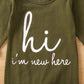 Grnshts Newborn Baby Boy Romper Coming Home Outfits Letter Print Bodysuit Jumpsuit+Hat+Gloves 3Pcs Clothes Set (Army Green, 1-3