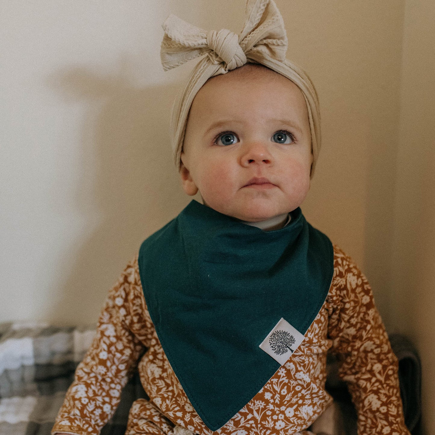 Parker Baby Bandana Drool Bibs - 8 Pack Baby Bibs For Boys, Girls, Unisex -'The Dune Set'