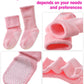 Sdbing Baby Boys Girls Grips Socks Infant Toddlers Kids Non Slip Warm Thick Cotton Ankle Crew Socks With Grippers (1-3T, 6 Pairs