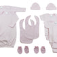 Girls 11 Piece Layette Set