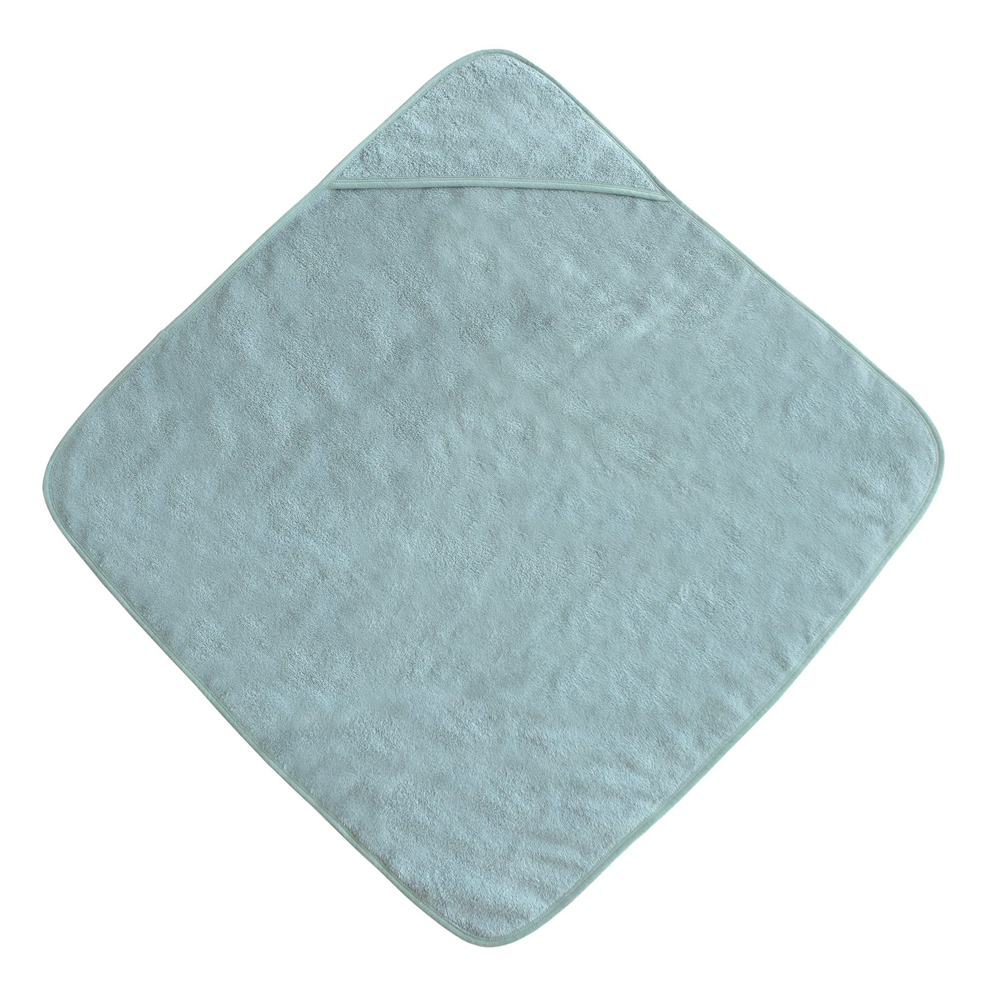 Mushie Baby Hooded Towel | Organic Cotton (Sea Mist)