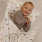 Makemake Organics GOTS Certified Organic Cotton Nap Mat Pillow Kids Sleeping Bag Toddlers Boys Girls Daycare Preschool Kindergar