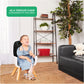 Evolur Zoodle 2 in 1 Convertible Baby High Chair, Black, Easy to Clean, Adjustable & Removable Tray, Compact & Portable, Foldabl