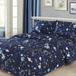 Sapphire Home 8 Piece Space Navy Full Bedding Set For Boys, Bed In A Bag, Kids Comforter Set With Bed Sheets, Pillow Case, Toy P