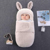 Cubbycoo Cozy Winter Swaddle Blanket, Thick Baby Sleeping Bag for Newborns Aged 06 Months. (White)