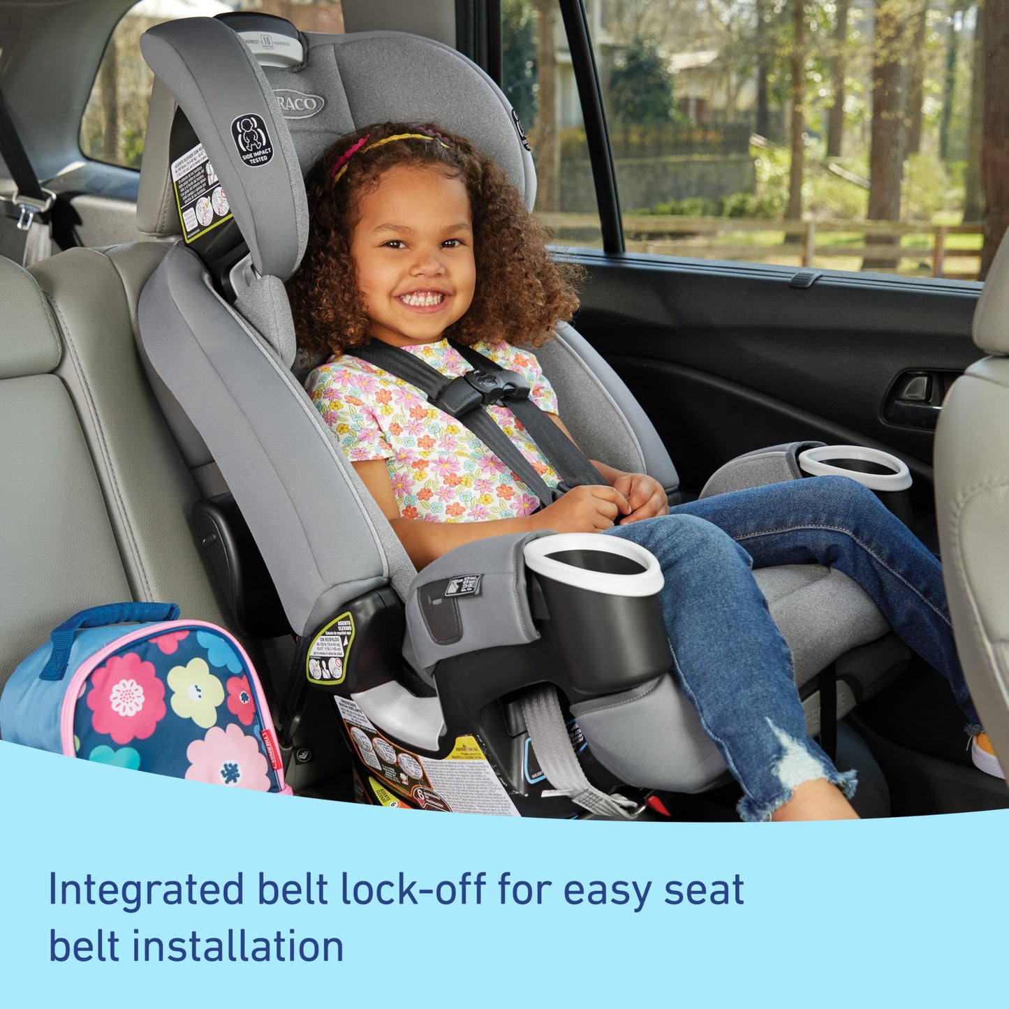 Graco 4Ever Dlx 4-In-1 Car Seat, Maddox | Infant To Toddler Car Seat, With 10 Years Of Use | Rear-Facing, Forward-Facing And Boo