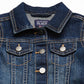 The Children'S Place Baby Girls And Toddler Girls Basic Denim Jacket,China Blue,12-18Mos