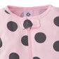 Gerber Baby Girls' 2-Pack Footed Pajamas, Purple Bunny, 3 Months