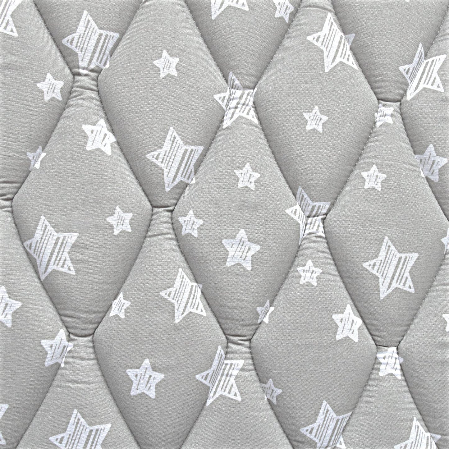 Premium Foam Baby Play Mat 71 ' 'X59 ' ', One-Piece Crawling Mat Non Slip Cushioned Baby Mats For Playing 71X59 Inches, Grey Sta